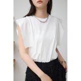 パネルスリーブカットトップス | AZUL BY MOUSSY | 詳細画像2