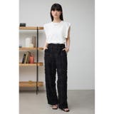 パネルスリーブカットトップス | AZUL BY MOUSSY | 詳細画像4