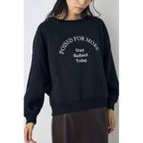 2WAYロゴ裏毛トップス | AZUL BY MOUSSY | 詳細画像2