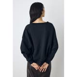 2WAYロゴ裏毛トップス | AZUL BY MOUSSY | 詳細画像4