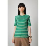 MULTICOLOR BORDER RIB TOPS | AZUL BY MOUSSY | 詳細画像15 