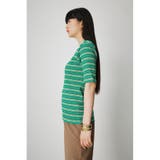 MULTICOLOR BORDER RIB TOPS | AZUL BY MOUSSY | 詳細画像16 