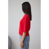 Wジップポロカラーニットカーディガン | AZUL BY MOUSSY | 詳細画像35 