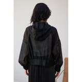 シアーフーディーブルゾン | AZUL BY MOUSSY | 詳細画像18 