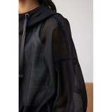 シアーフーディーブルゾン | AZUL BY MOUSSY | 詳細画像21 