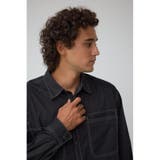 配色ステッチ長袖シャツ | AZUL BY MOUSSY | 詳細画像2 