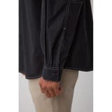 配色ステッチ長袖シャツ | AZUL BY MOUSSY | 詳細画像10 