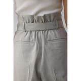 イージーケアリネンライクベルトワイドパンツ | AZUL BY MOUSSY | 詳細画像31 