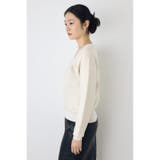 格上げVネックニット | AZUL BY MOUSSY | 詳細画像4 