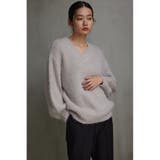 シャギーVネックニットトップス | AZUL BY MOUSSY | 詳細画像20