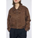 AZUL DENIM ダブルジップブルゾン | AZUL BY MOUSSY | 詳細画像2 