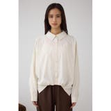 タックヘム長袖コクーンシャツ | AZUL BY MOUSSY | 詳細画像4 