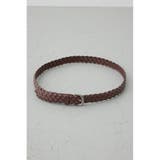 BRN | フェイクレザーメッシュベルト | AZUL BY MOUSSY