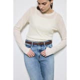 フェイクレザーメッシュベルト | AZUL BY MOUSSY | 詳細画像11 