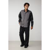 フェイクレザースウィッチングシャツ | AZUL BY MOUSSY | 詳細画像27 