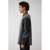 フェイクレザースウィッチングシャツ | AZUL BY MOUSSY | 詳細画像29 