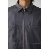 フェイクレザーCPOシャツ | AZUL BY MOUSSY | 詳細画像18