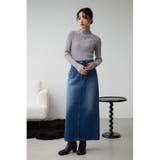 AZUL DENIM ダブルウエストデニムスカート | AZUL BY MOUSSY | 詳細画像15 