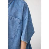 C/T冷感デニムドルマンシャツ | AZUL BY MOUSSY | 詳細画像9 