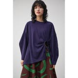 SIDE SHIRRING ASYMME CUT TOPS | AZUL BY MOUSSY | 詳細画像13 