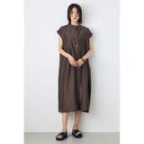 フレンチスリーブロングシャツワンピース | AZUL BY MOUSSY | 詳細画像13