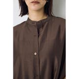 フレンチスリーブロングシャツワンピース | AZUL BY MOUSSY | 詳細画像14