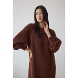 ラメシャギーニットワンピース | AZUL BY MOUSSY | 詳細画像11