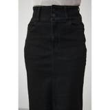 HIGH WAIST SLIT DENIM SKⅢ | AZUL BY MOUSSY | 詳細画像8 