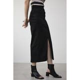 HIGH WAIST SLIT DENIM SKⅢ | AZUL BY MOUSSY | 詳細画像2 