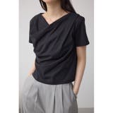 BLK | 2WAYドレープスムーストップス | AZUL BY MOUSSY