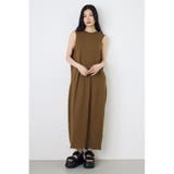 BRN | オーバルカットワンピース | AZUL BY MOUSSY