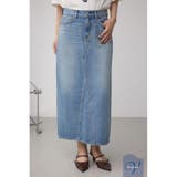 L/BLU1 | AZUL DENIM VENUSストレートスカート | AZUL BY MOUSSY