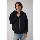 ミックスカラーリップル編みニットパーカー | AZUL BY MOUSSY | 詳細画像3 