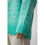 LACE JACQUARD LOOSE CARDIGAN | AZUL BY MOUSSY | 詳細画像18