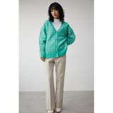 LACE JACQUARD LOOSE CARDIGAN | AZUL BY MOUSSY | 詳細画像12