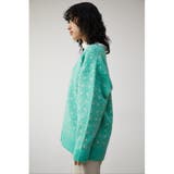 LACE JACQUARD LOOSE CARDIGAN | AZUL BY MOUSSY | 詳細画像14