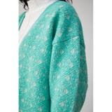 LACE JACQUARD LOOSE CARDIGAN | AZUL BY MOUSSY | 詳細画像17