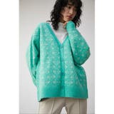 LACE JACQUARD LOOSE CARDIGAN | AZUL BY MOUSSY | 詳細画像11