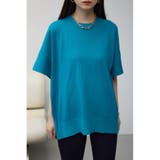 D/BLU3 | クルーネックニットトップス | AZUL BY MOUSSY