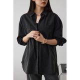 BLK | ケミカルウォッシュシャツ | AZUL BY MOUSSY