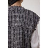 ツイードフリンジベスト | AZUL BY MOUSSY | 詳細画像20 