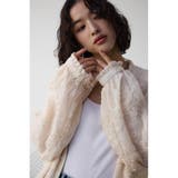 クラフトシアーレースブルゾン | AZUL BY MOUSSY | 詳細画像1