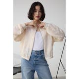 クラフトシアーレースブルゾン | AZUL BY MOUSSY | 詳細画像2