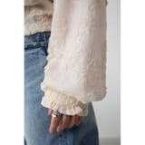 クラフトシアーレースブルゾン | AZUL BY MOUSSY | 詳細画像9