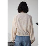クラフトシアーレースブルゾン | AZUL BY MOUSSY | 詳細画像6