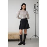 ランダムリブハイネックニットトップス | AZUL BY MOUSSY | 詳細画像16 