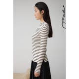ランダムリブハイネックニットトップス | AZUL BY MOUSSY | 詳細画像18 