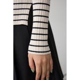 ランダムリブハイネックニットトップス | AZUL BY MOUSSY | 詳細画像22 