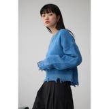 ダメージニットトップス | AZUL BY MOUSSY | 詳細画像24