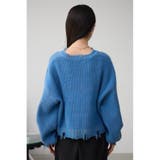 ダメージニットトップス | AZUL BY MOUSSY | 詳細画像28